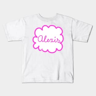 Alexis. Female name. Kids T-Shirt